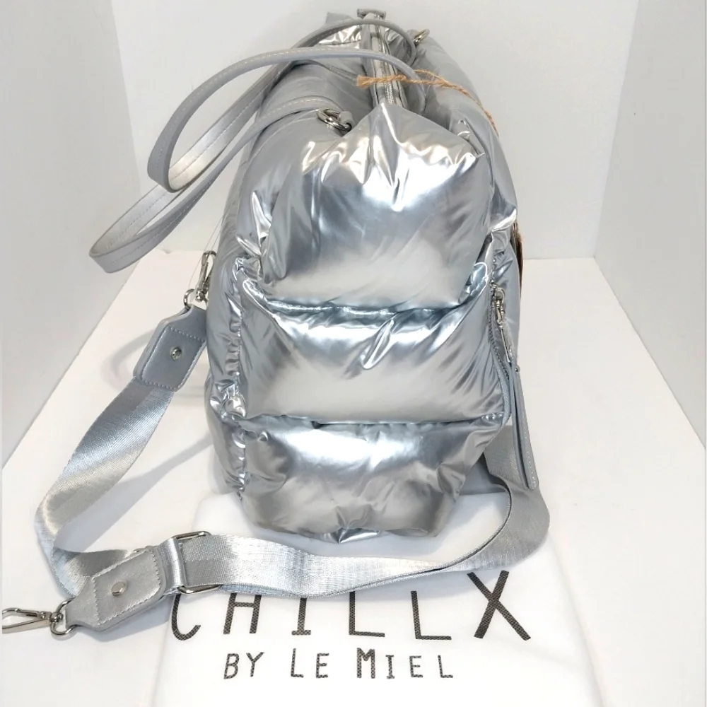 Chill X‎ by LeMiel Puffer Tote Bag, NWT